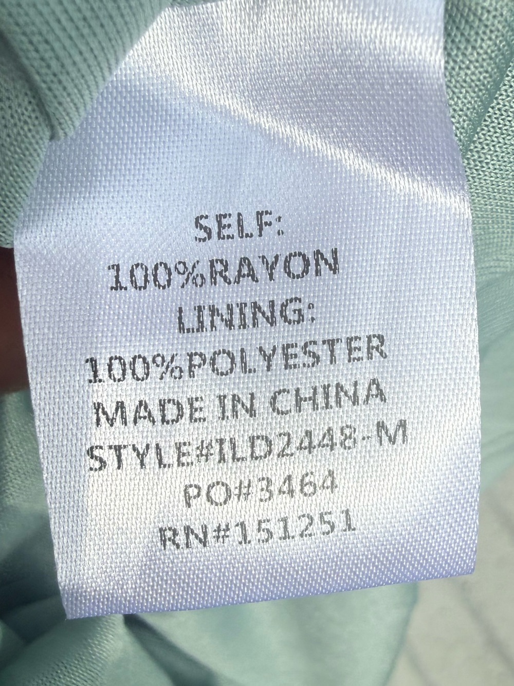 Baltic Born Dress in Sage Size XL - Picture 3 of 9